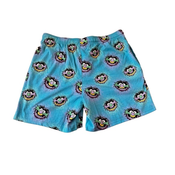💗❤️💗 Disney Muppets ANIMAL Pajama Lounge Shorts NWT Size M UNISEX - Picture 3 of 4